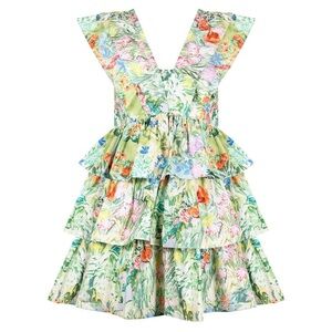 Hunter Bell Pamela Dress “Garden Party” print